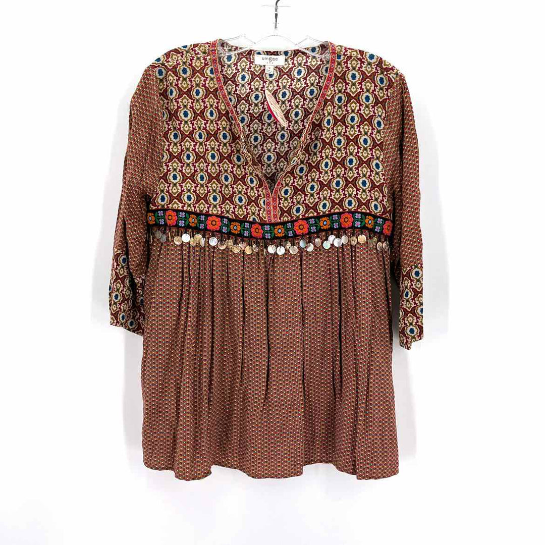 Size M Umgee Burgundy Shirt