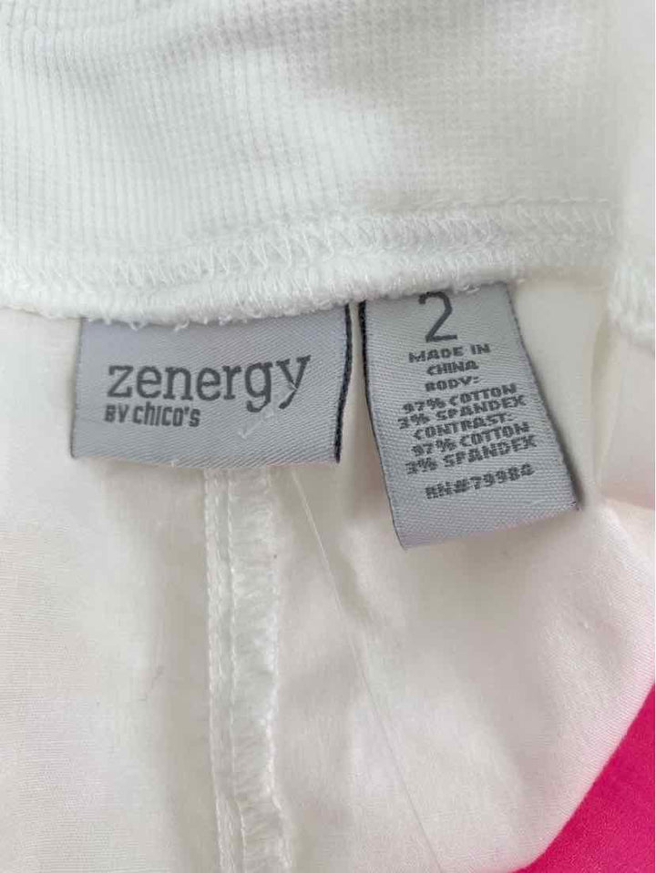 Size L Chico's White Pants