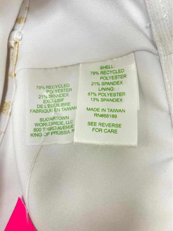 Size M Lilly Pulitzer White Bra
