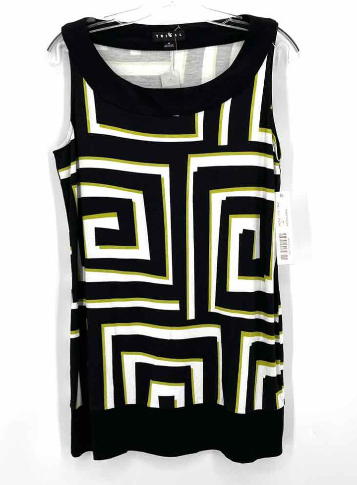 Size M TRIBAL Black/White Shirt