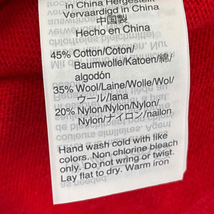 Size M J Crew Red Sweater