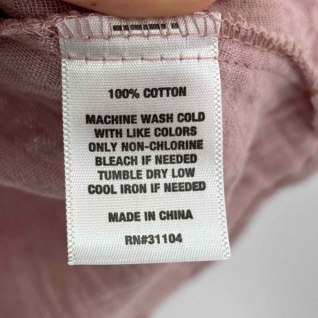 Size M WONDERLY Pale Pink Shirt