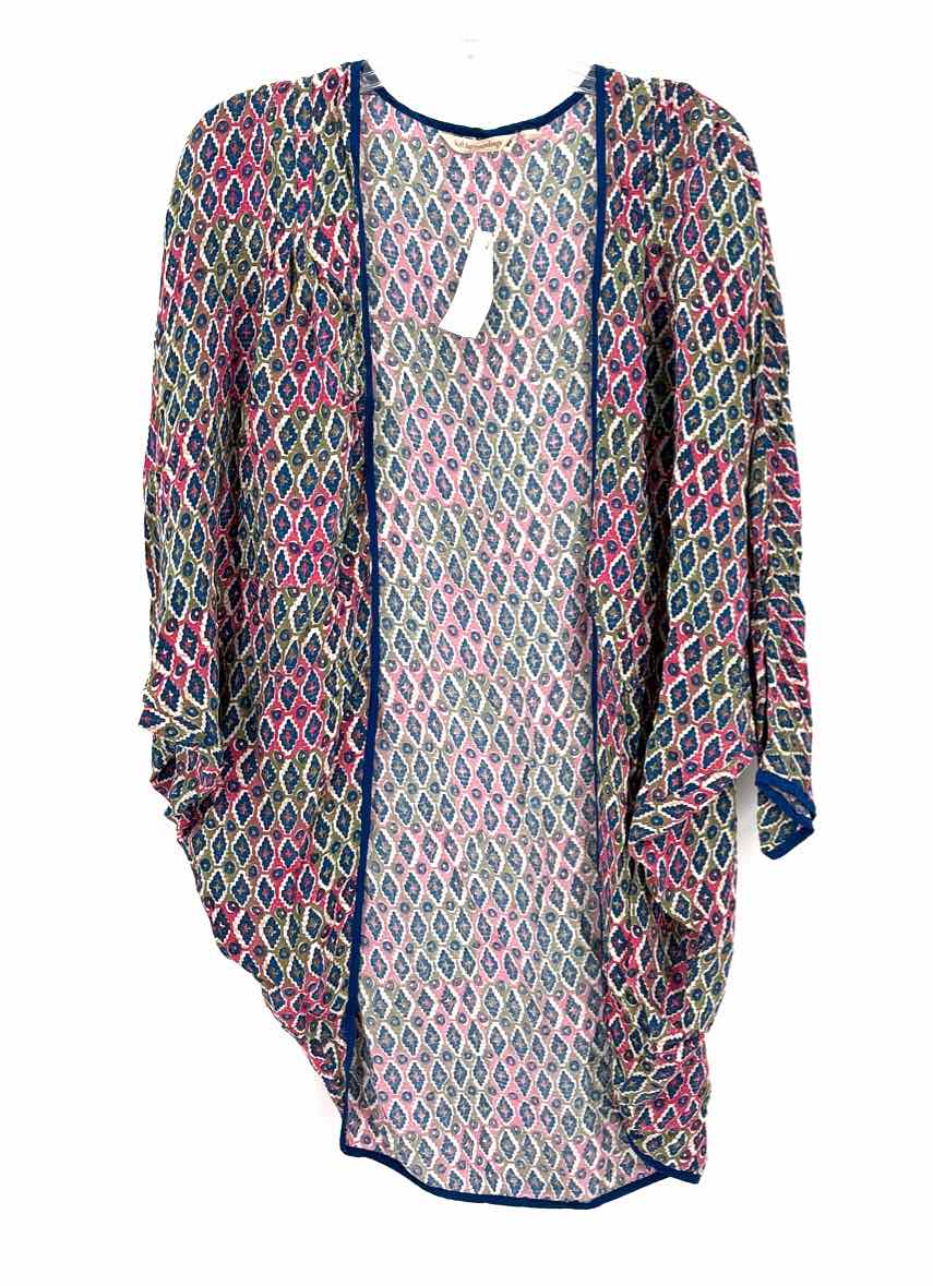 Size L/XL SOFT SURROUNDINGS Green Print Shirt