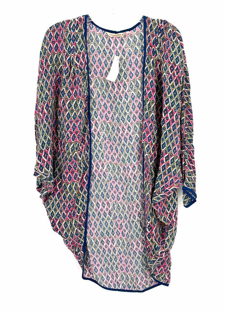 Size L/XL SOFT SURROUNDINGS Green Print Shirt