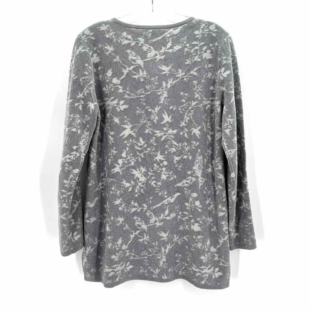 Size S SOFT SURROUNDINGS Gray Knit Shirt