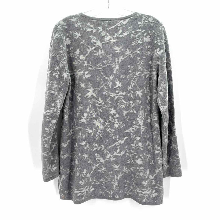 Size S SOFT SURROUNDINGS Gray Knit Shirt