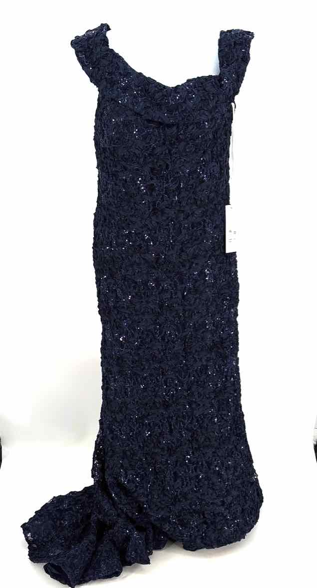 Size 18 JOVANI Navy Dress