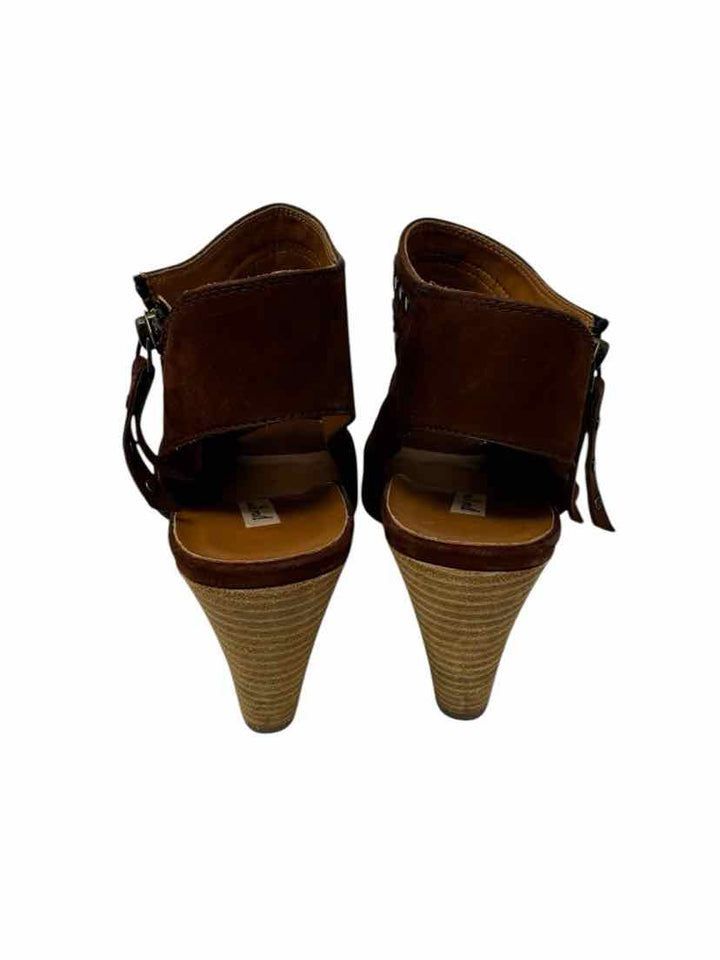 Shoe Size 10 PAUL GREEN Tan Suede Pumps