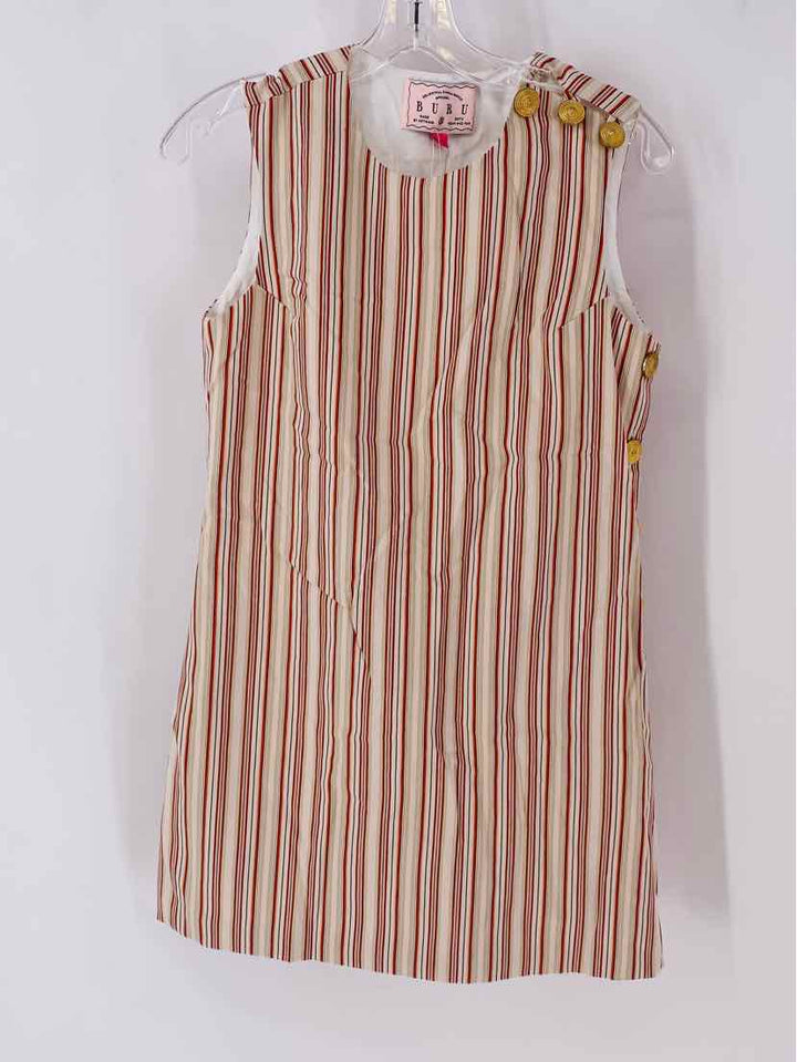 Size XS Beige Print Dress