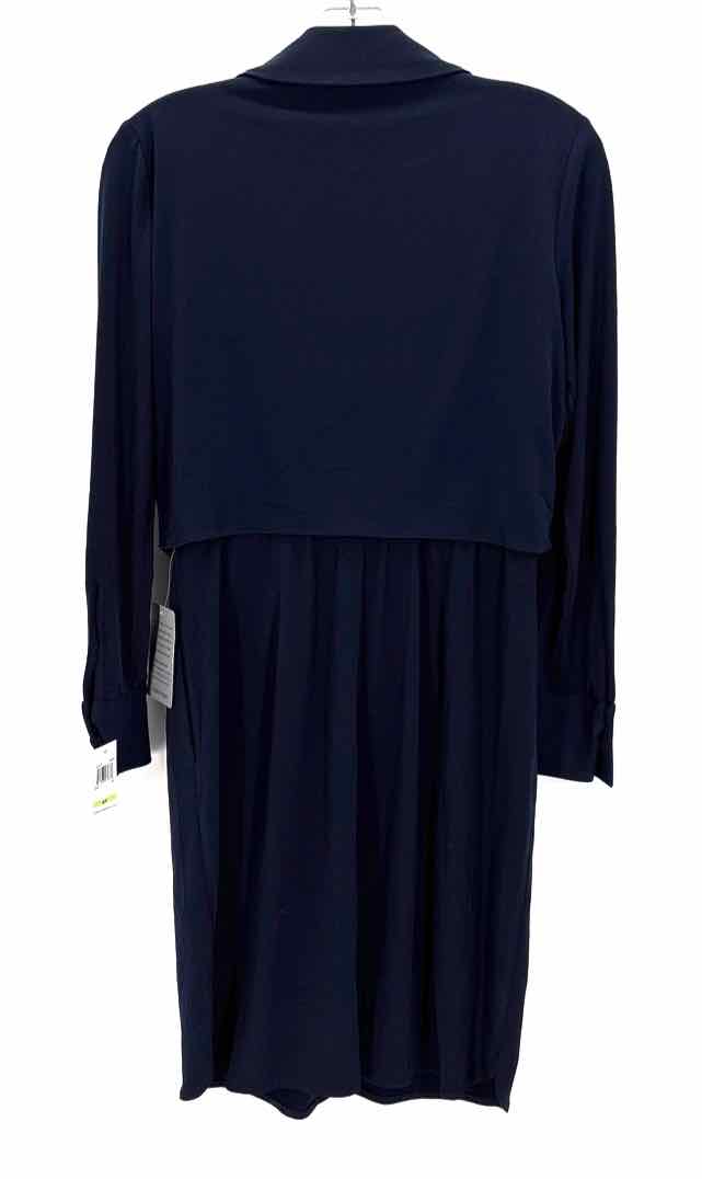 Size 4 LONDON TIMES Navy Dress
