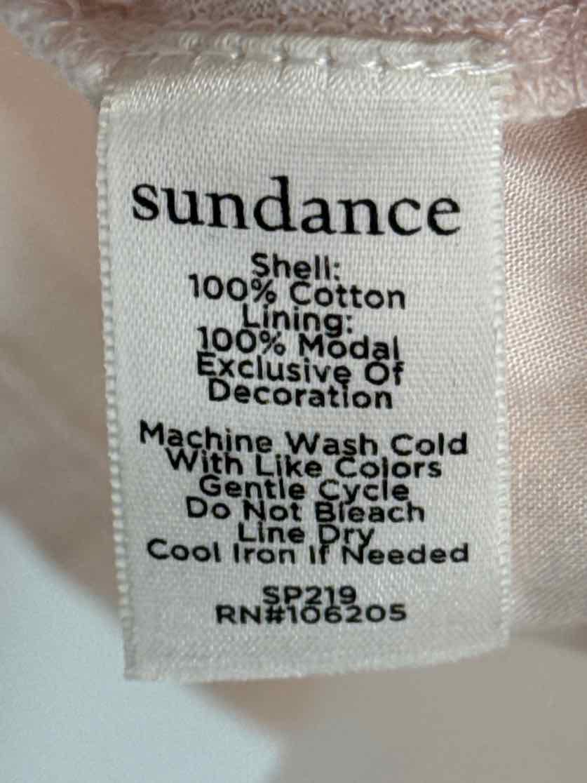 Size XS sundance Pink Shirt