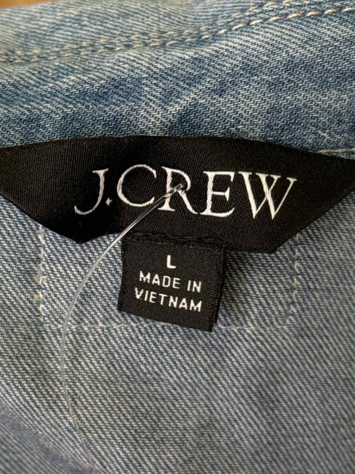 Size L J Crew Denim Shirt