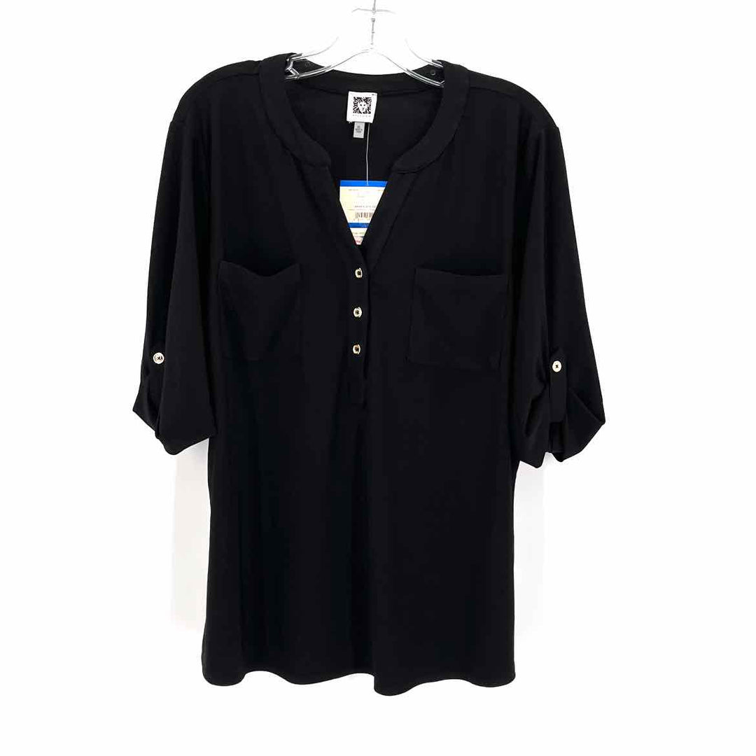 Size XL Anne Klein Black Shirt
