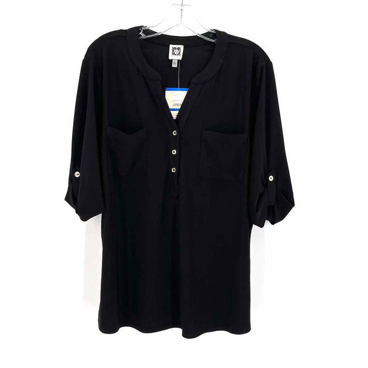 Size XL Anne Klein Black Shirt