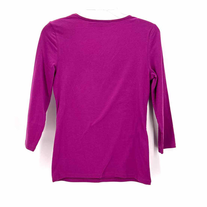 Size 6 Boden Purple Shirt