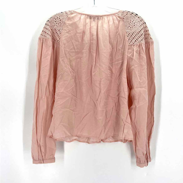 Size M LOFT Pink Shirt