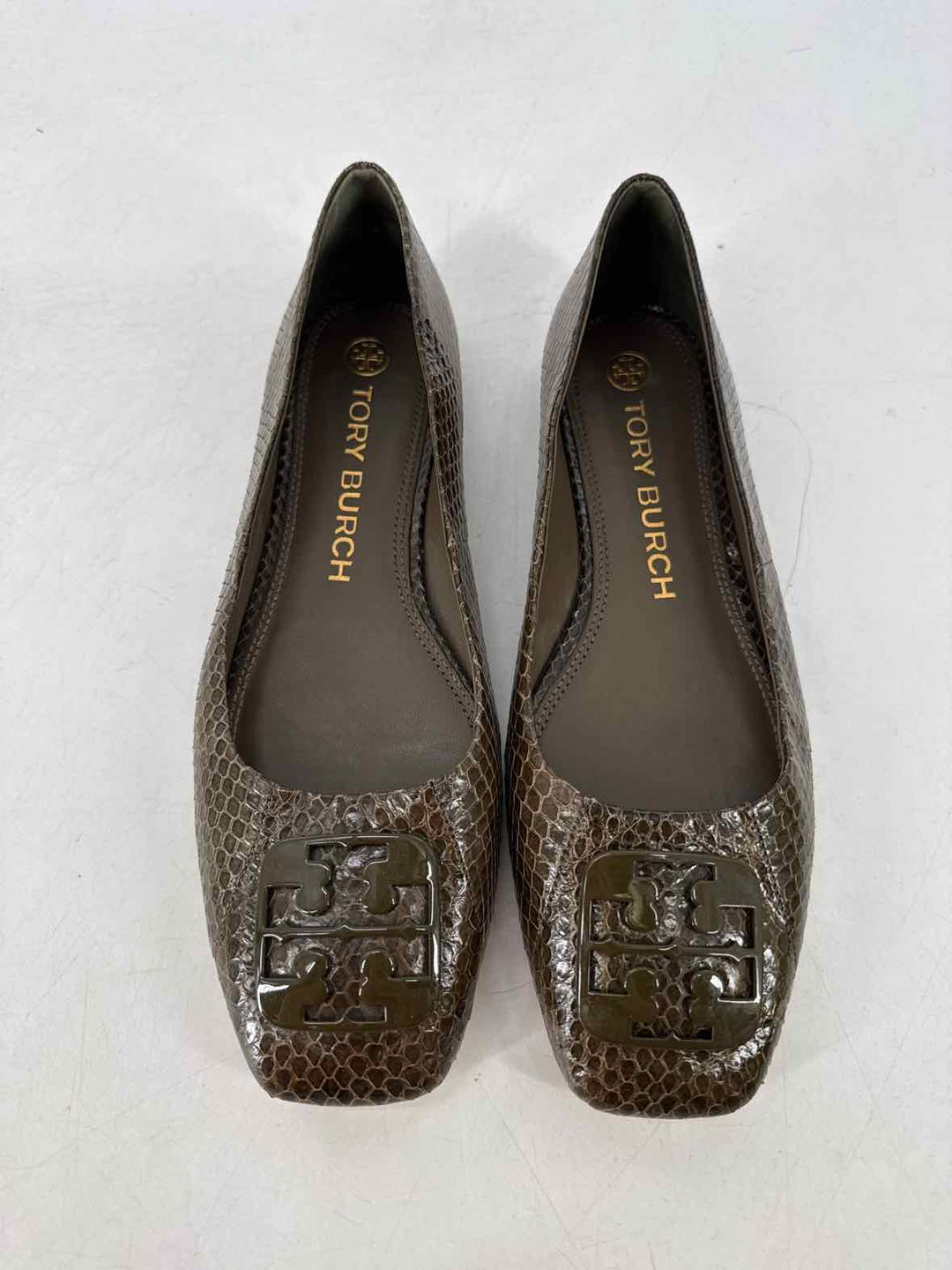 Shoe Size 9 Tory Burch Brown Flats