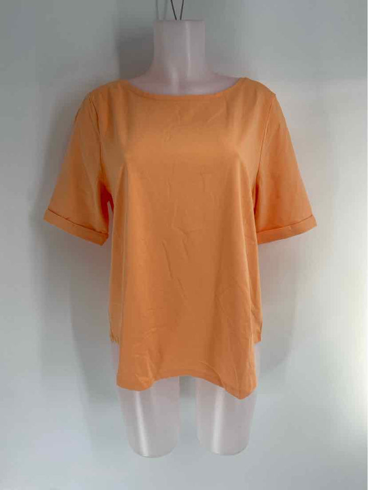 Size L Chico's Orange Shirt