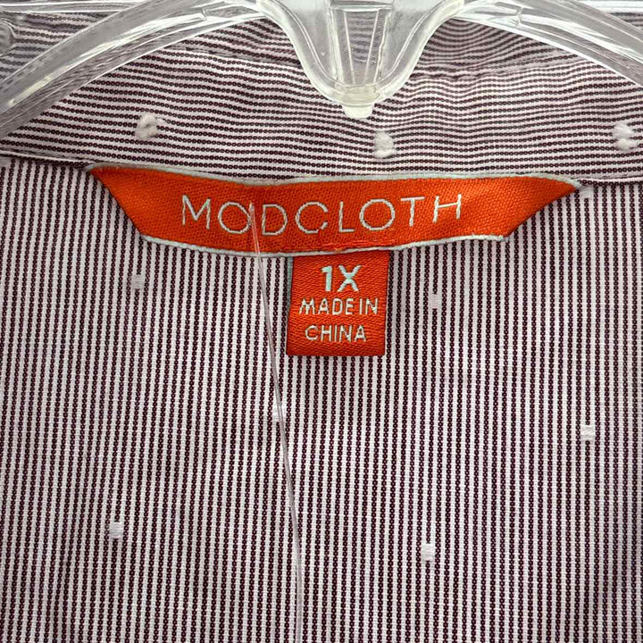 Size 1X MODCLOTH Purple Dress