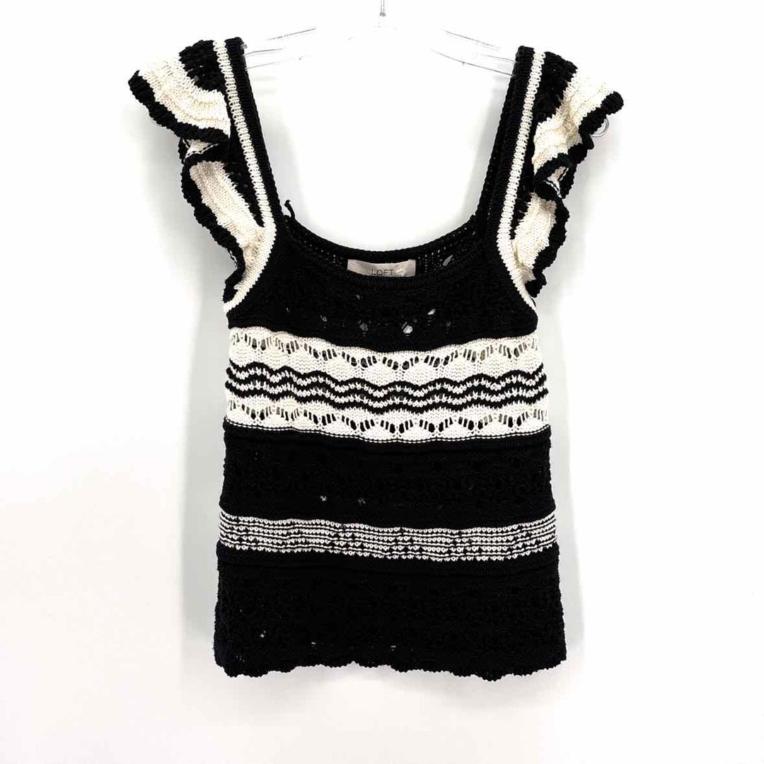 Size M LOFT Black Shirt