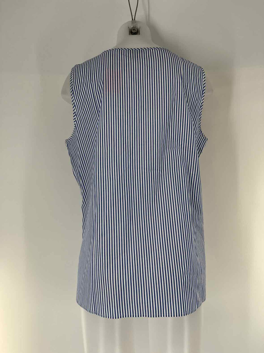 Size L Talbots Blue Print Shirt