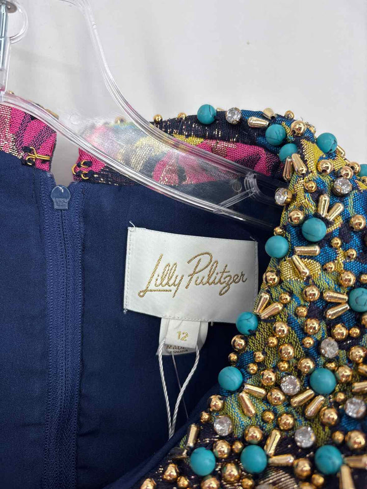 Size 12 Lilly Pulitzer Multi-Color Dress