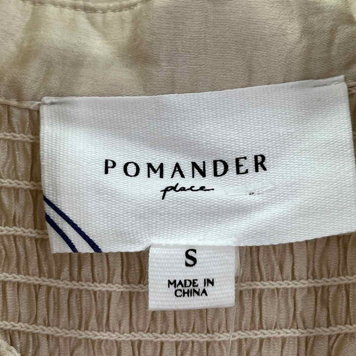 Size S POMANDER PLACE Tan Shirt