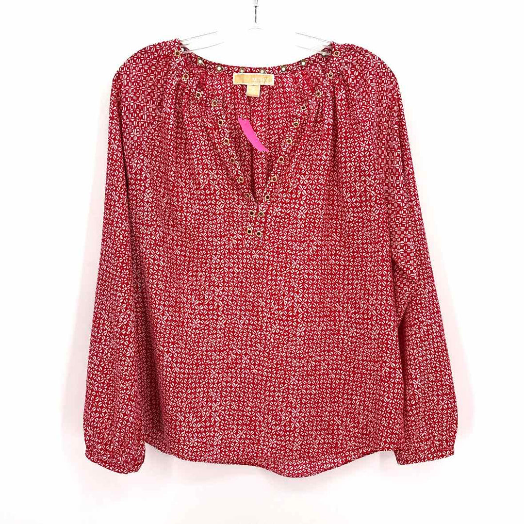 Size S Michael Kors Red Shirt