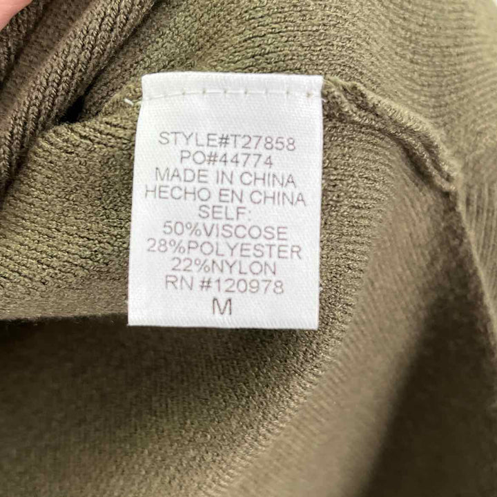 Size M ENTRO Olive Sweater