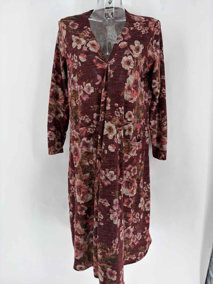 Size M lularoe Burgundy Cardigan