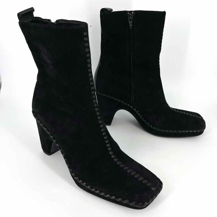 Shoe Size 6.5 PAOLO Black Boots