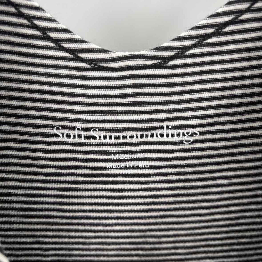 Size M SOFT SURROUNDINGS Black Dress
