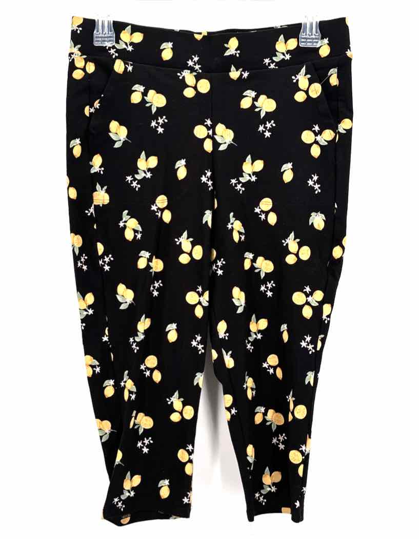 Size L Torrid Black Knit Leggings