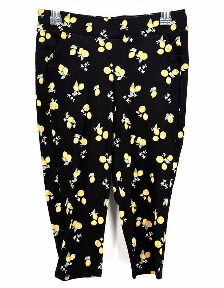 Size L Torrid Black Knit Leggings
