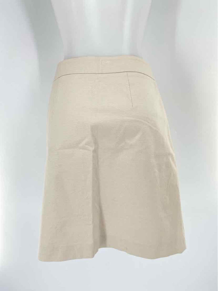 Size 8 Ann Taylor Tan Skirt