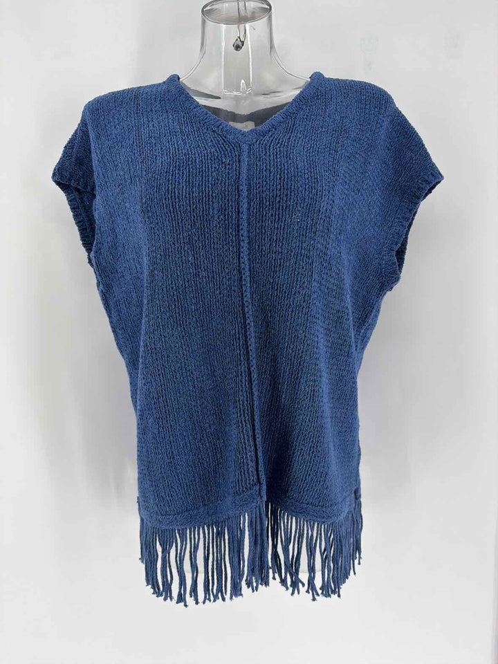 Size S J JILL Blue Knit Sweater