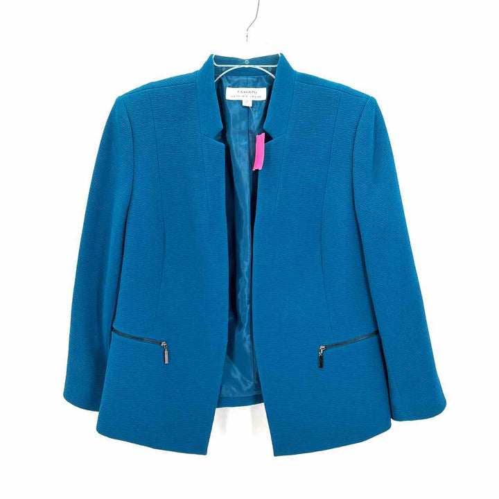 Size 12 TAHARI Teal Jacket