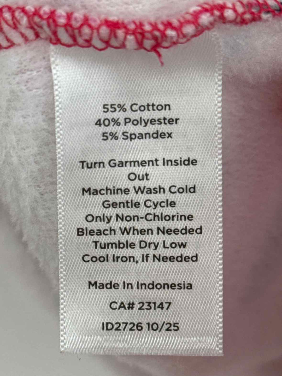 Size S Talbots PINK PRINT Sweater
