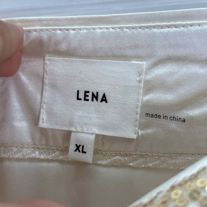 Size XL NY & CO Gold Skirt