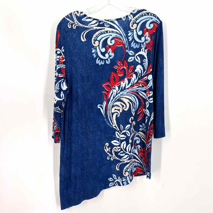 Size L Chico's Blue Shirt