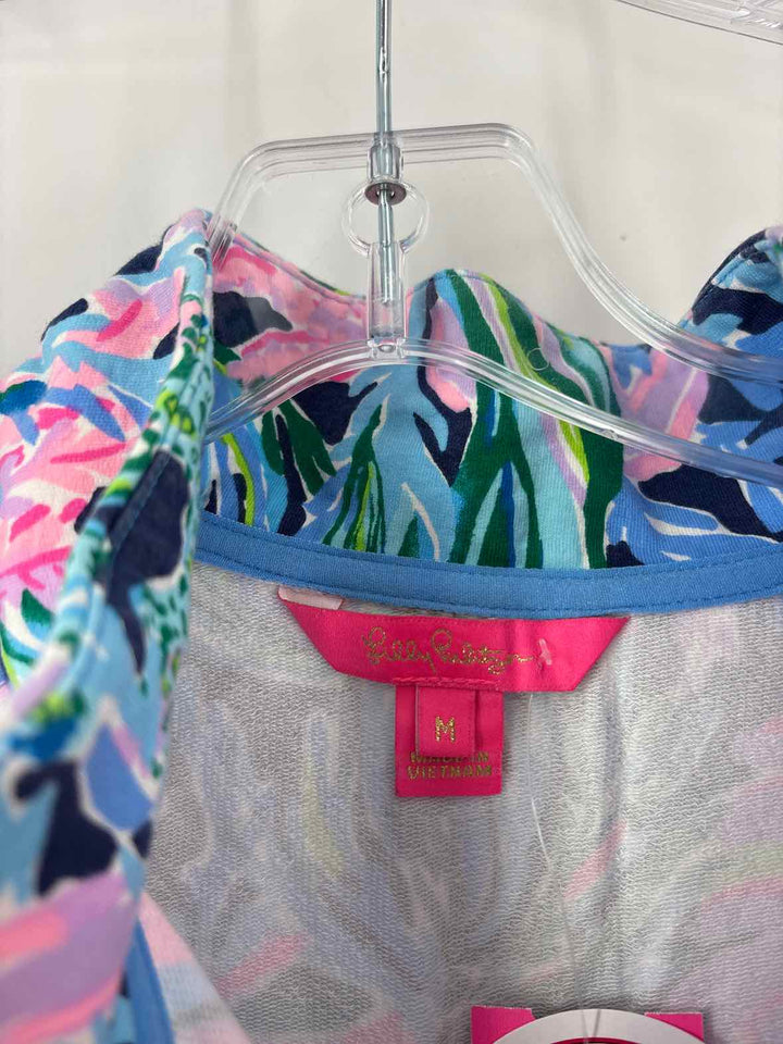 Size M Lilly Pulitzer Blue Print Sweater