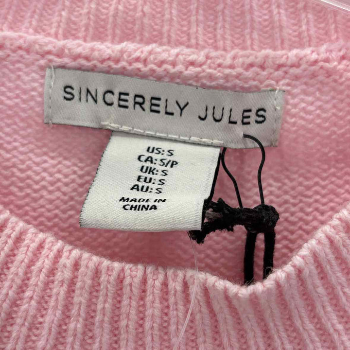 Size S SINCERELY JULES Pink Sweater