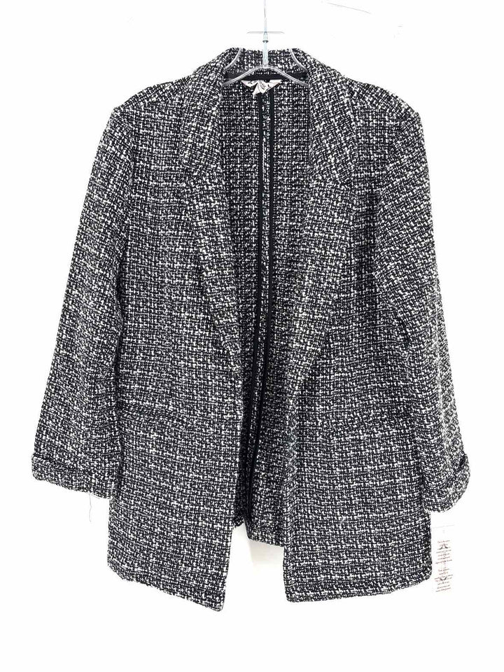Size M NANETTE LEPORE Black Knit Jacket