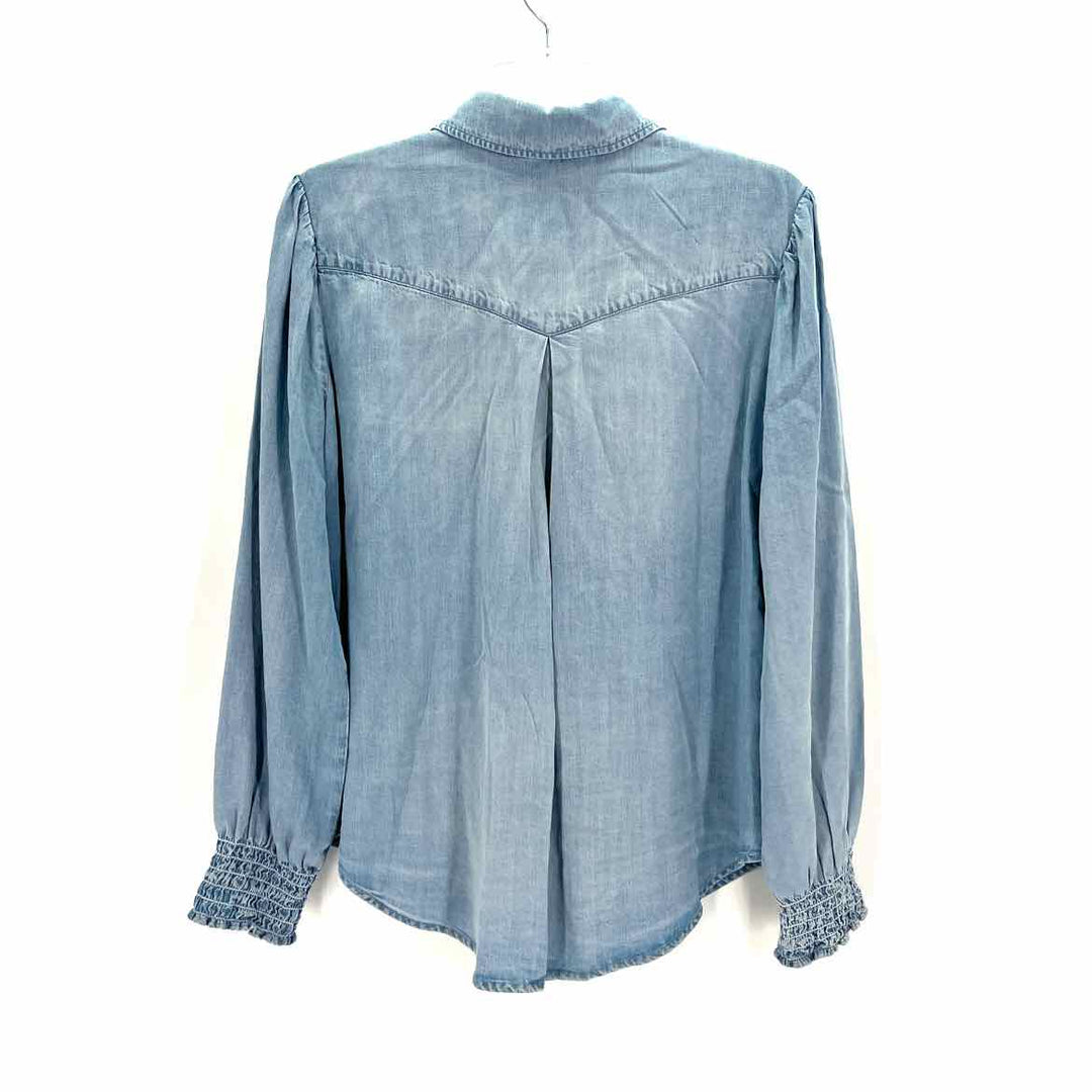 Size M Blue Chambray Shirt