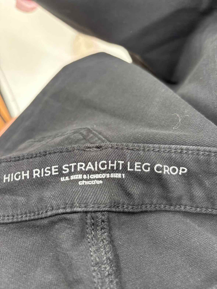 Size 8 Chico's Black Pants