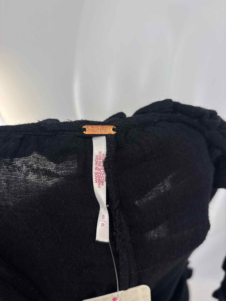 Size S FREE PEOPLE Black Dress
