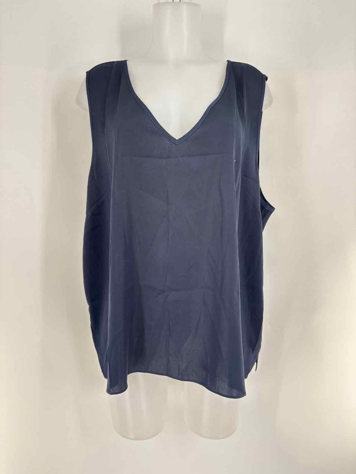 Size 3X QUINCE Navy Shirt
