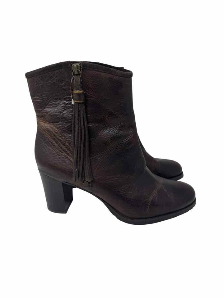 Shoe Size 11 RALPH LAUREN Brown Leather Boots