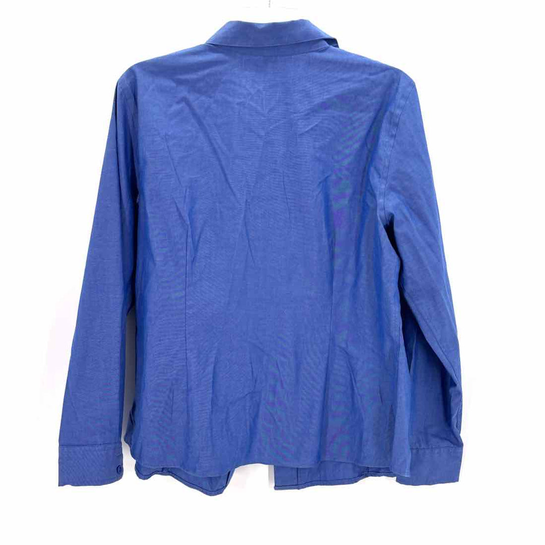 Size L Jones New York Blue Shirt