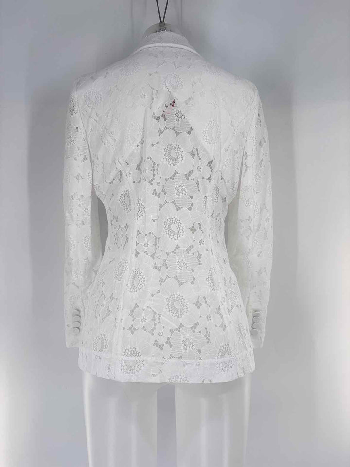 Size S AMANDA UPRICHARD White Blazer